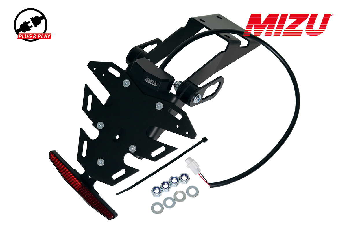 License Plate Holder • Short Rear for Kawasaki Z 900 / SE from
